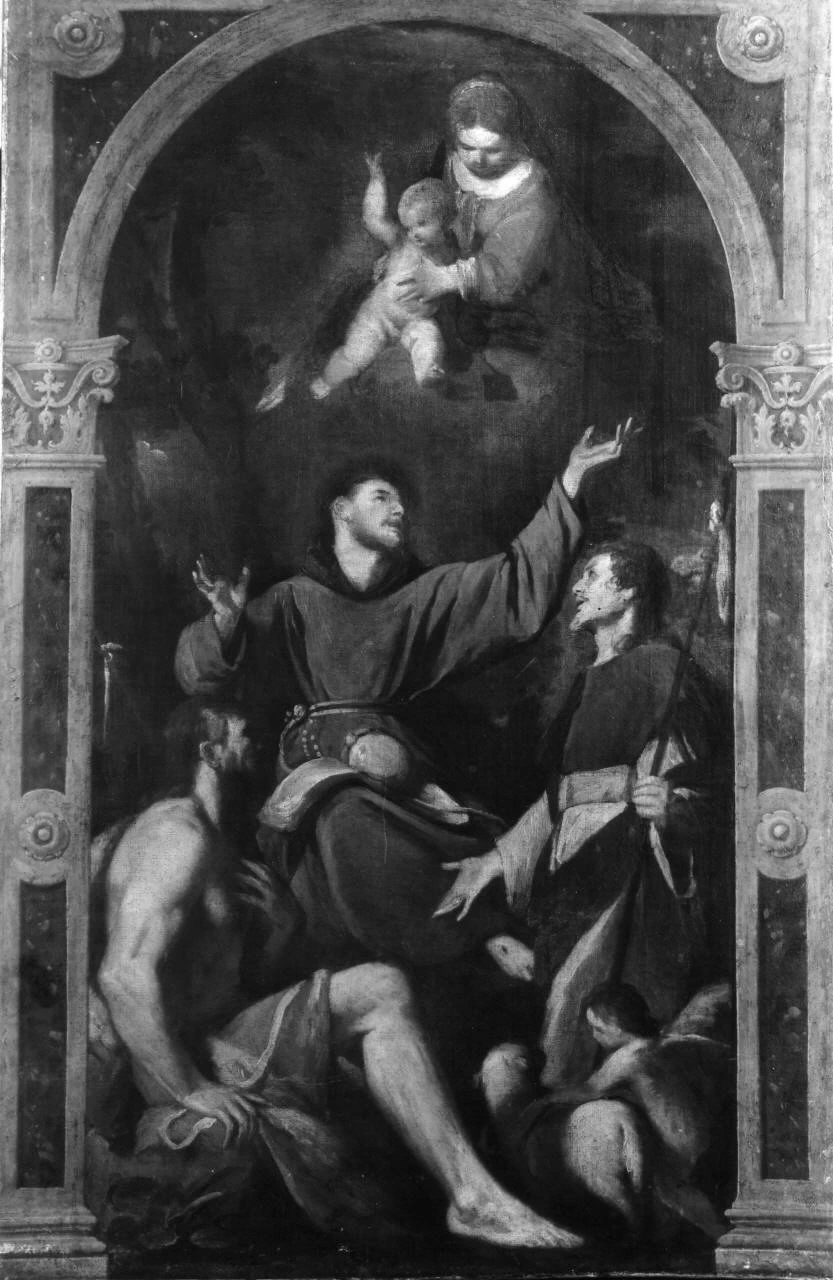 Madonna con Bambino in gloria e Santi - Firenze